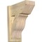 Ekena Millwork Funston Slat Rough Sawn Outlooker, Douglas Fir, 8"W x 16"D x 20"H OUT08X16X20FST06RDF - alternate 1